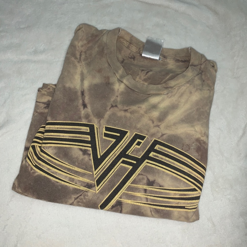 Vintage Van Halen crop tee